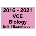 VCE Biology Exam Unit 1